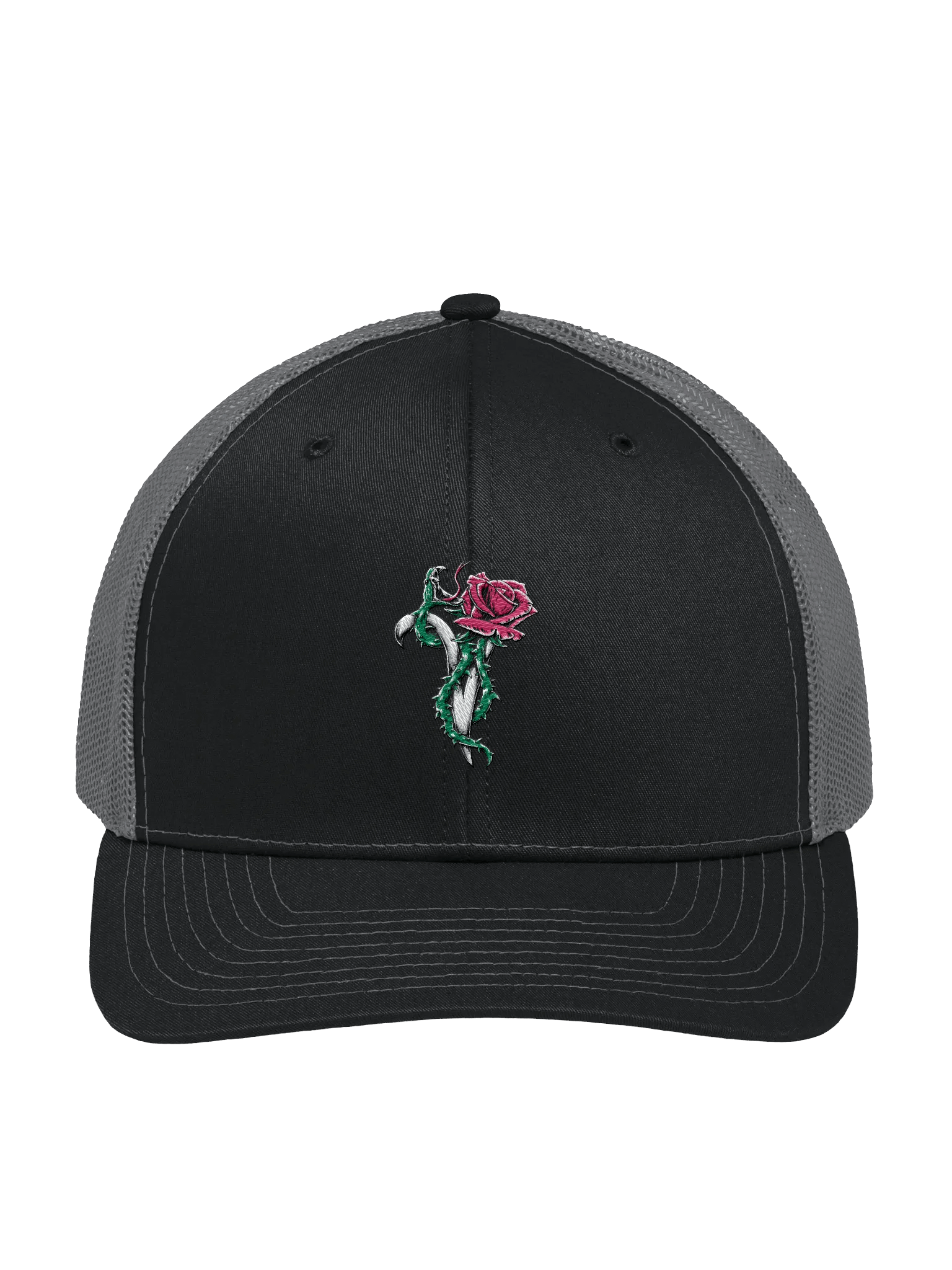 Red V-Rose Trucker Hat product image (1)