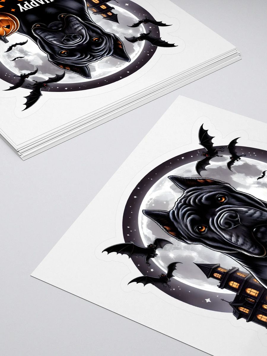 Cane Corso Happy Halloween Sticker: The Perfect Festive Touch product image (4)