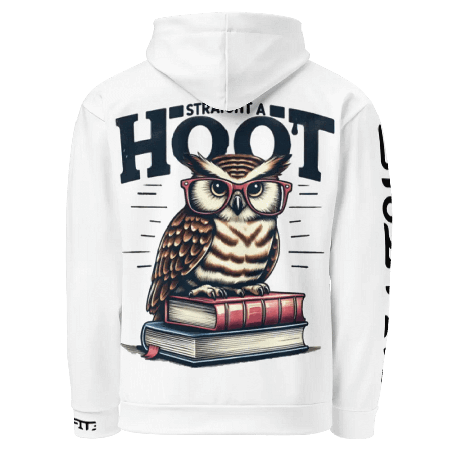 Straight A Hoot - Recycled Hoodie product image (3)