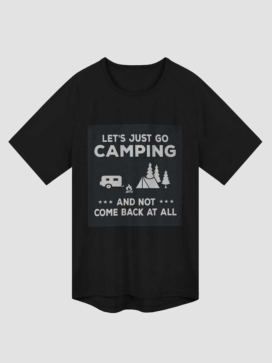 Lets Go Camping T-Shirt Black (Unisex) product image (1)