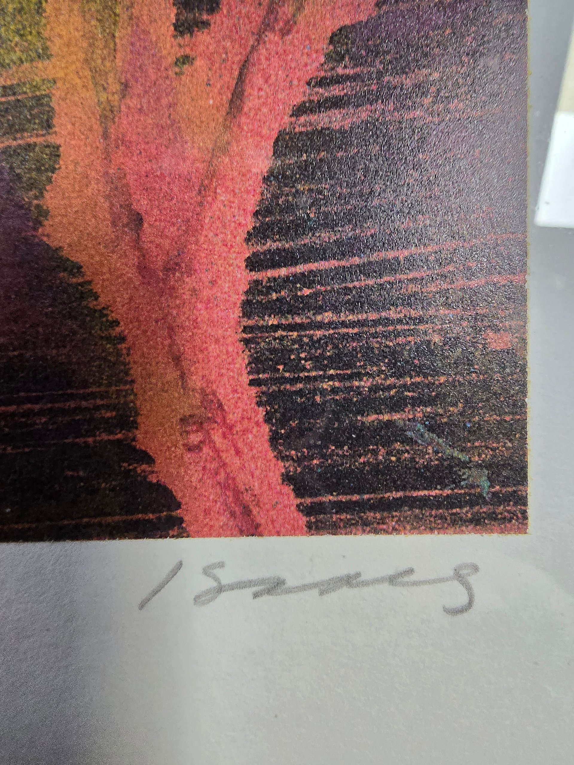 Palms II - Marcia Isaacs Mixed Media product image (2)