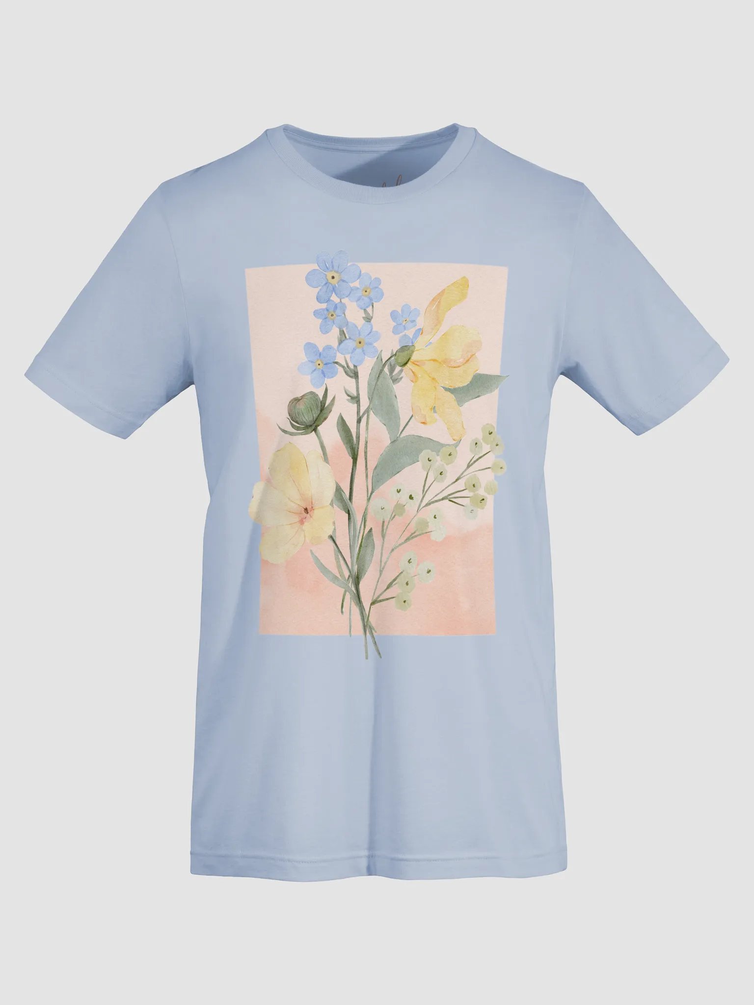 Pastel Floral Tee #1 product image (7)