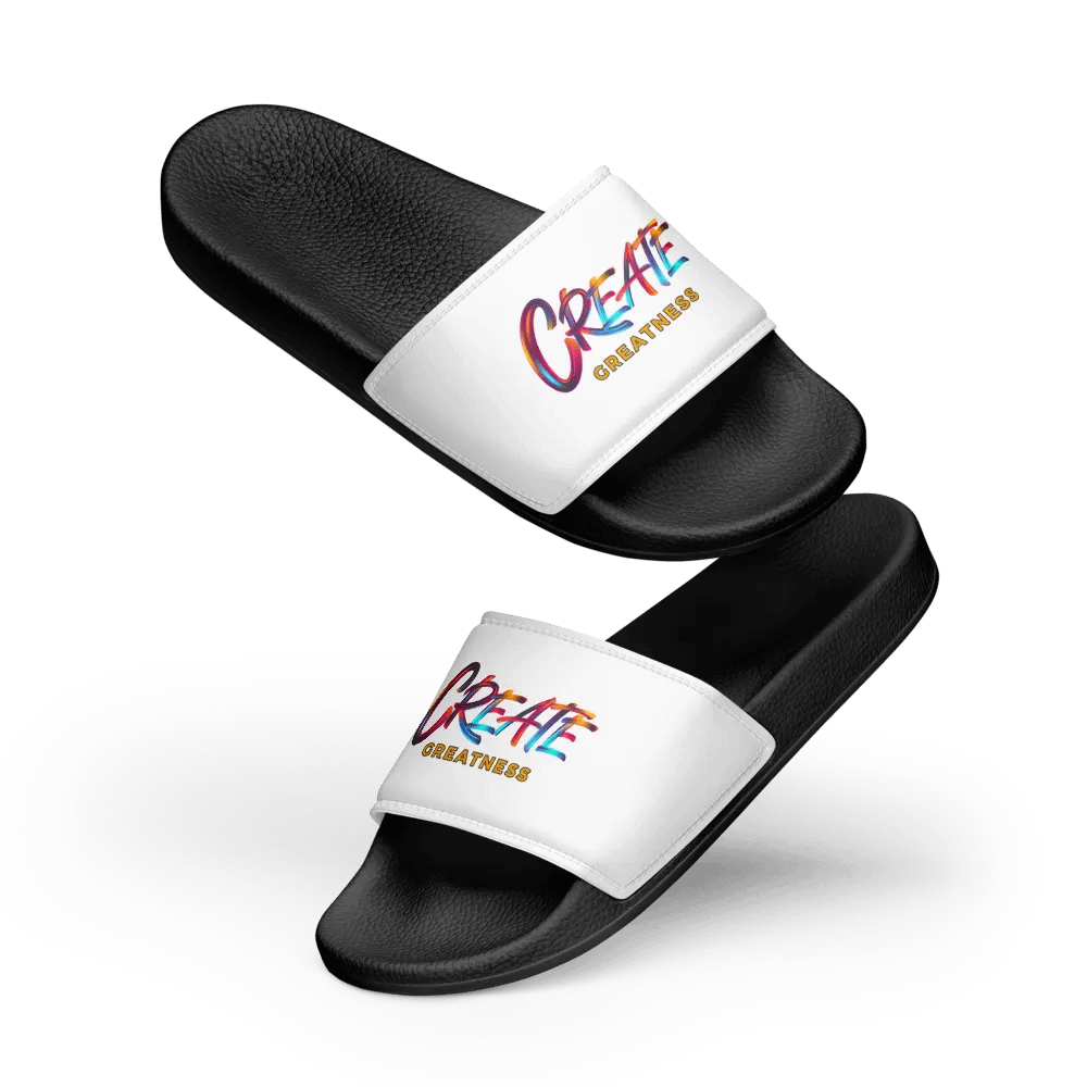 Create Greatness Women's Slides product image (9)