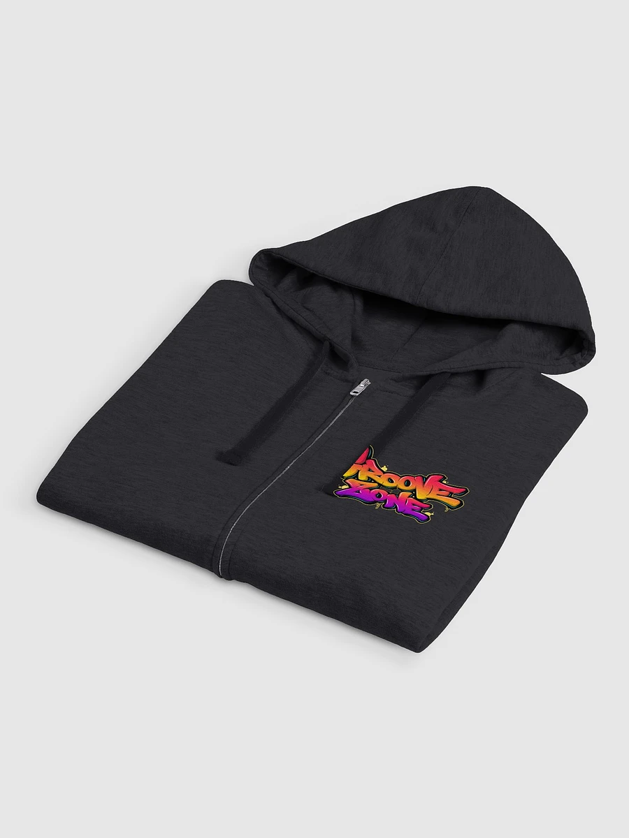 [GrooveZone] Fleece zip up Hoodie product image (4)