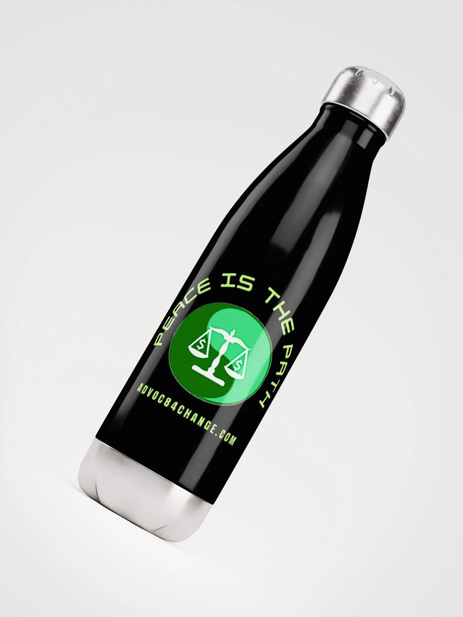 Path to Peace Stainless Steel Water Bottle product image (4)