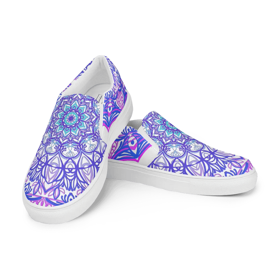 Mandala Magic Women's Slip-On Shoes product image (5)