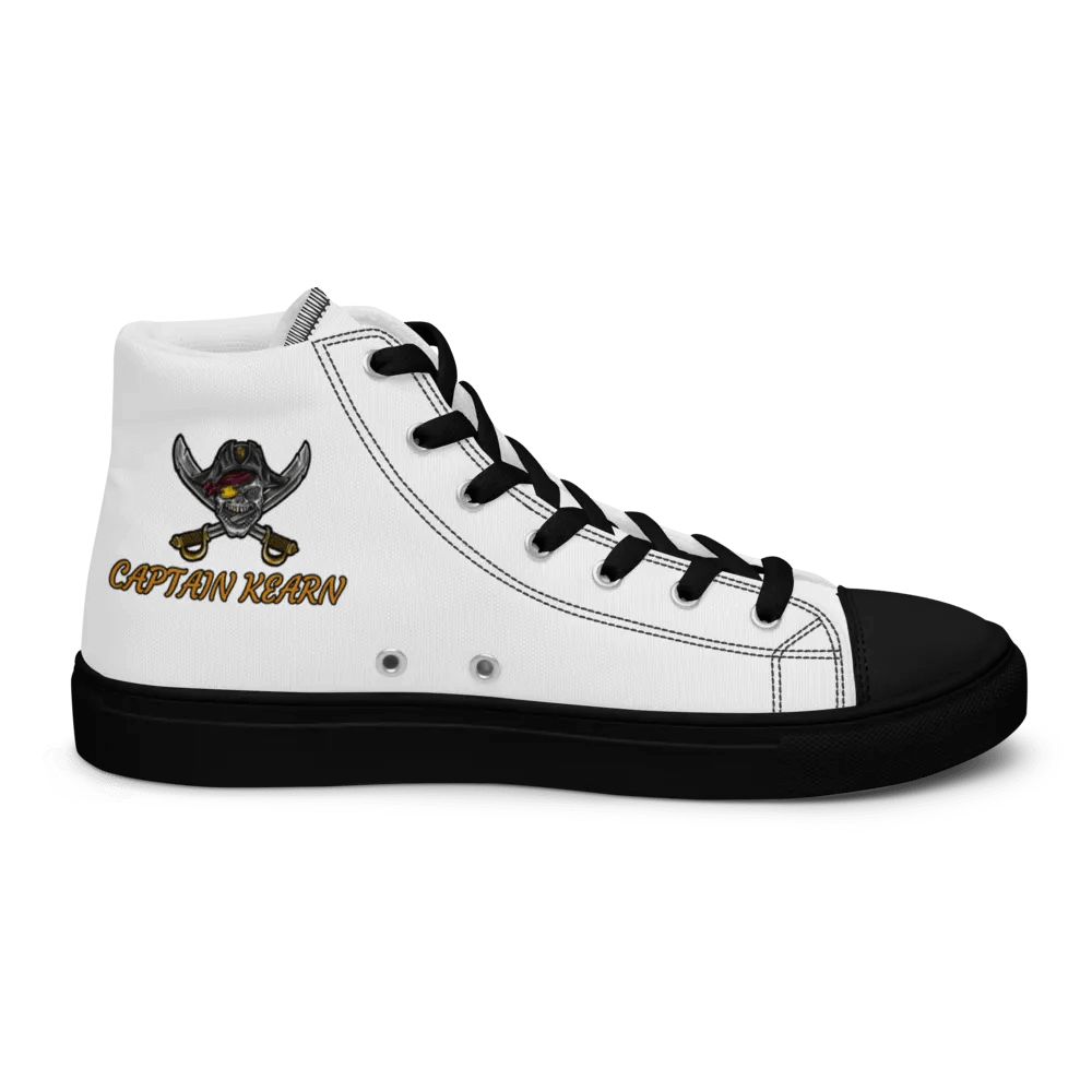 Captain's Skull High Top Canvas Shoes product image (9)