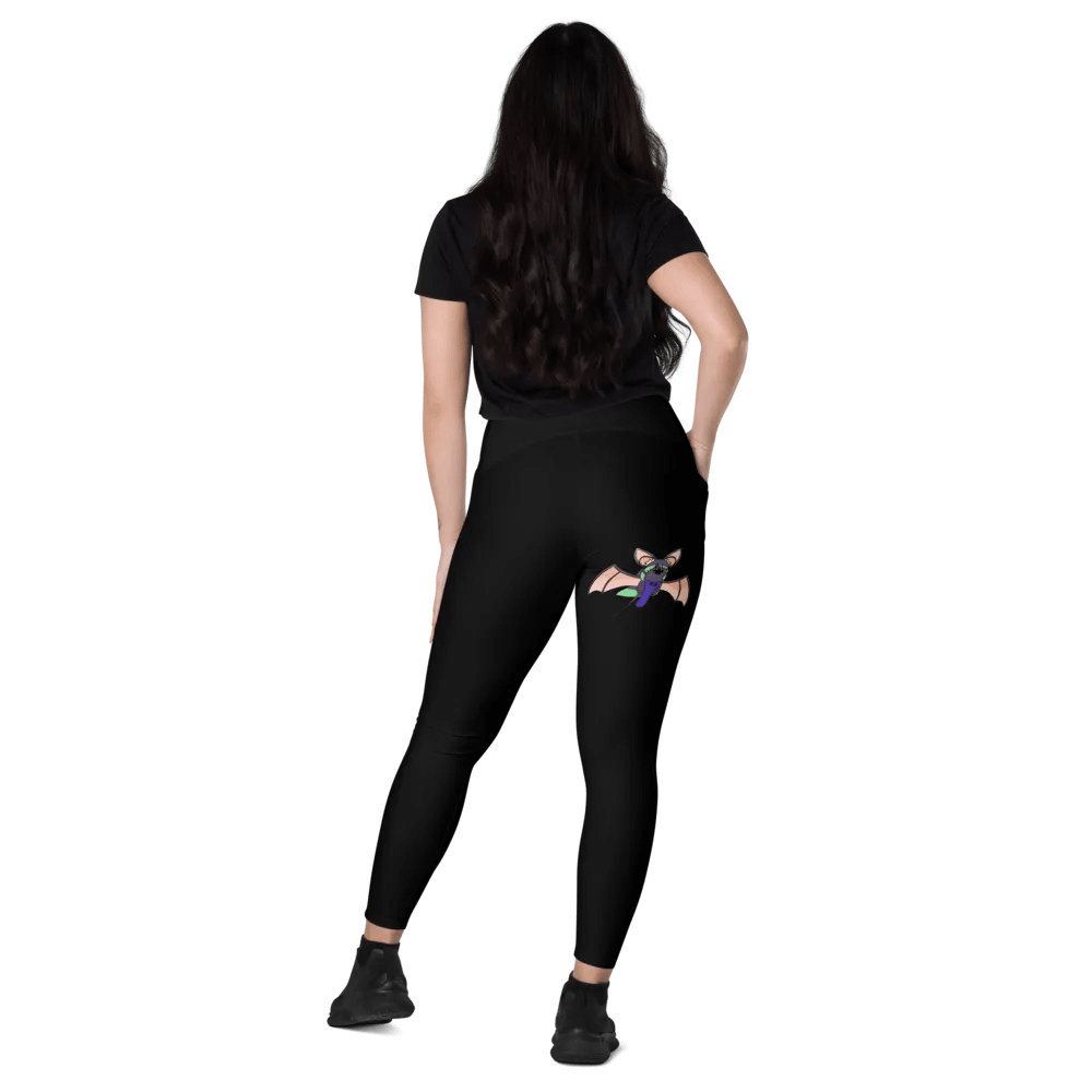 Yoga pants with POCKETS in black! product image (12)
