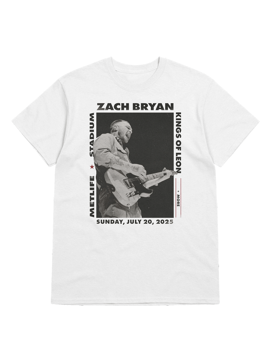 Zach Bryan Metlife Stadium 2025 Meadowlands Kings Of Leon Tshirt product image (23)
