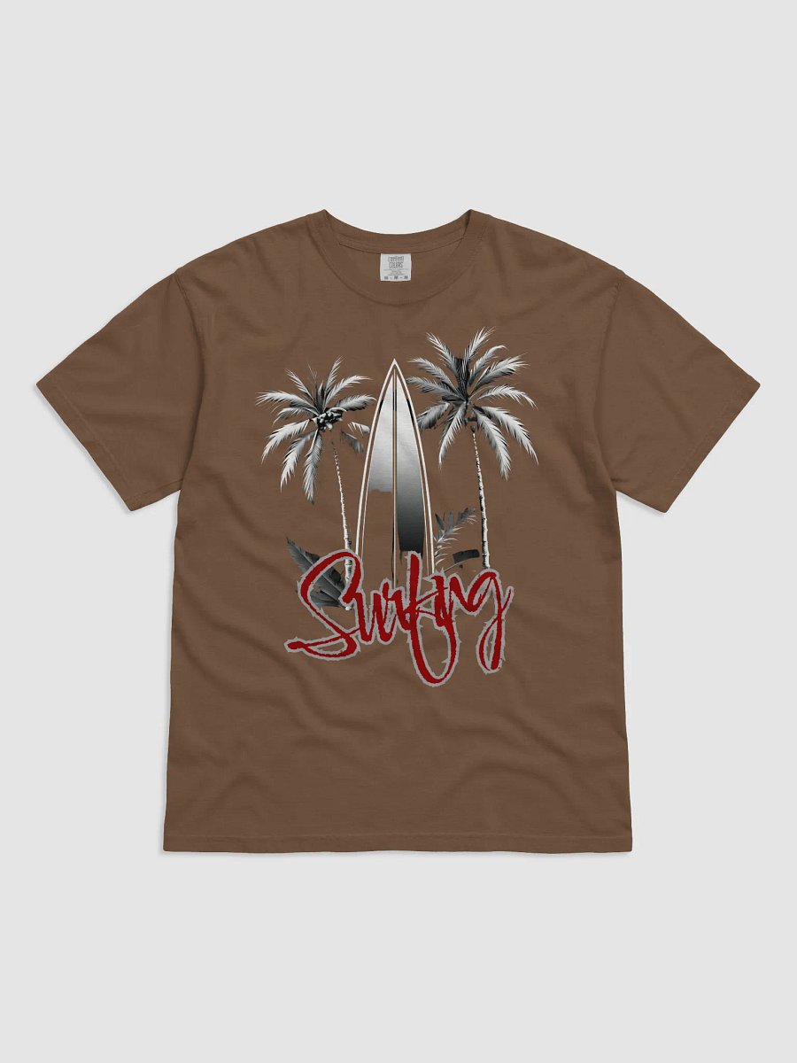 Tropical Surfing Paradise Comfort Color 1717 T-Shirt product image (6)