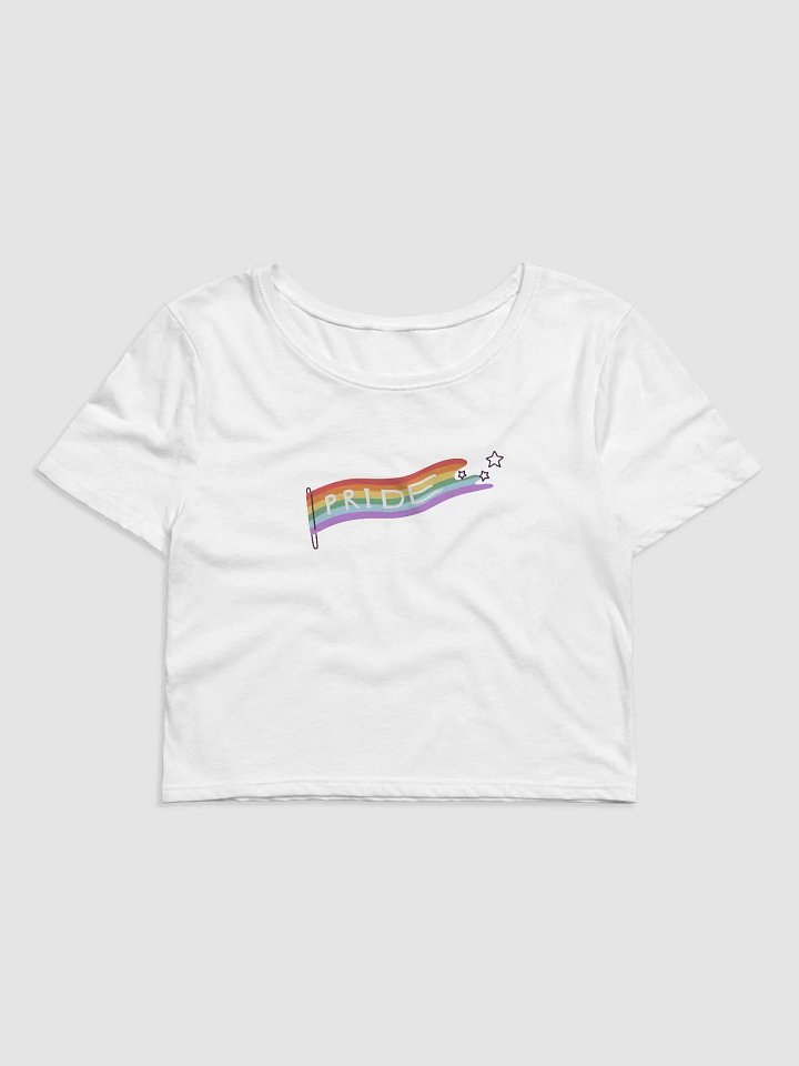 Pride Flag Baby Tee product image (2)
