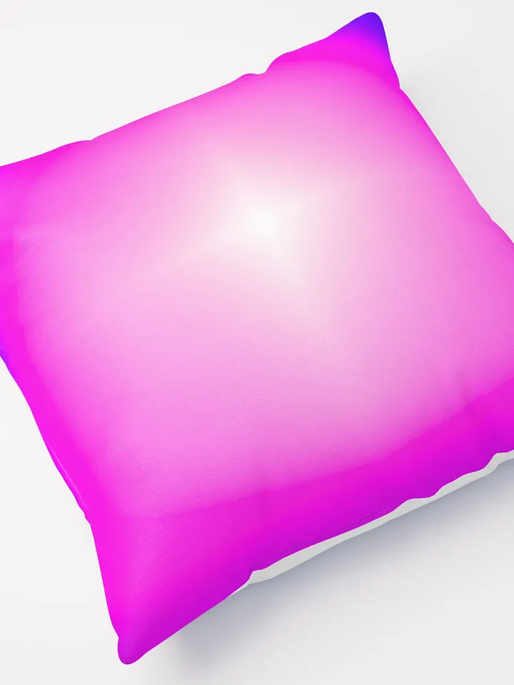 Baby Unicorn enchanting Algorithmic art Throw Pillow product image (2)