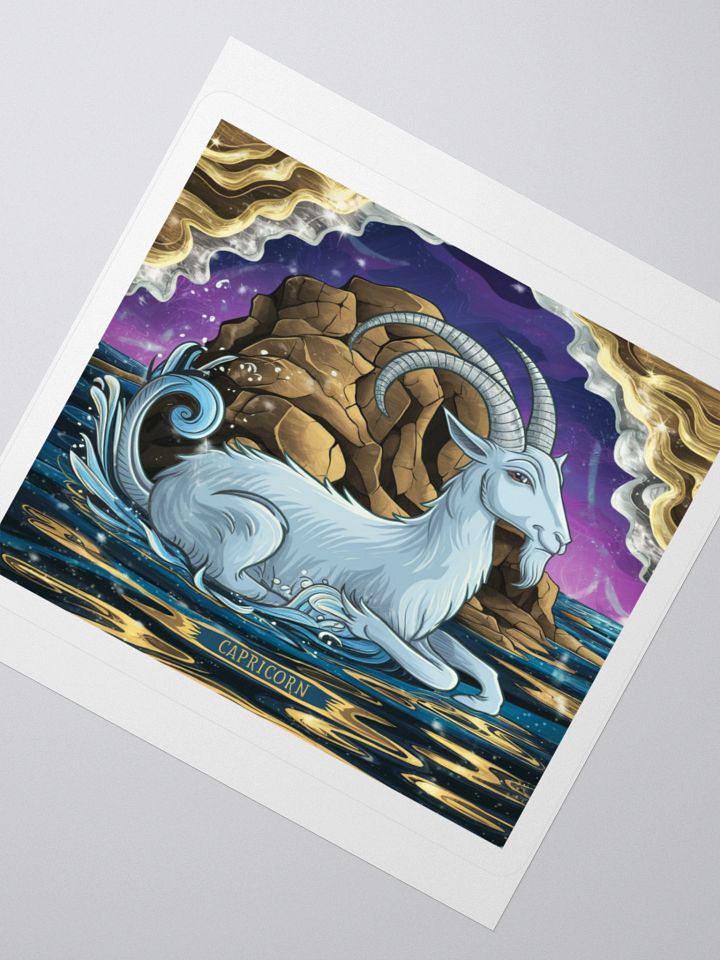 Capricorn Kiss-Cut Sticker product image (5)