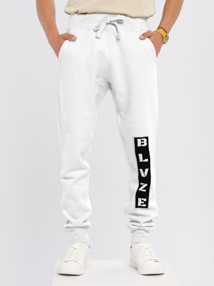 WHITE Lane Seven Fleece Joggers product image (1)