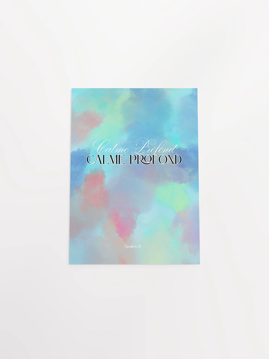 Poster Pastel Nuances de Lumière - Calme Profond - Cadeau Inspirant product image (7)