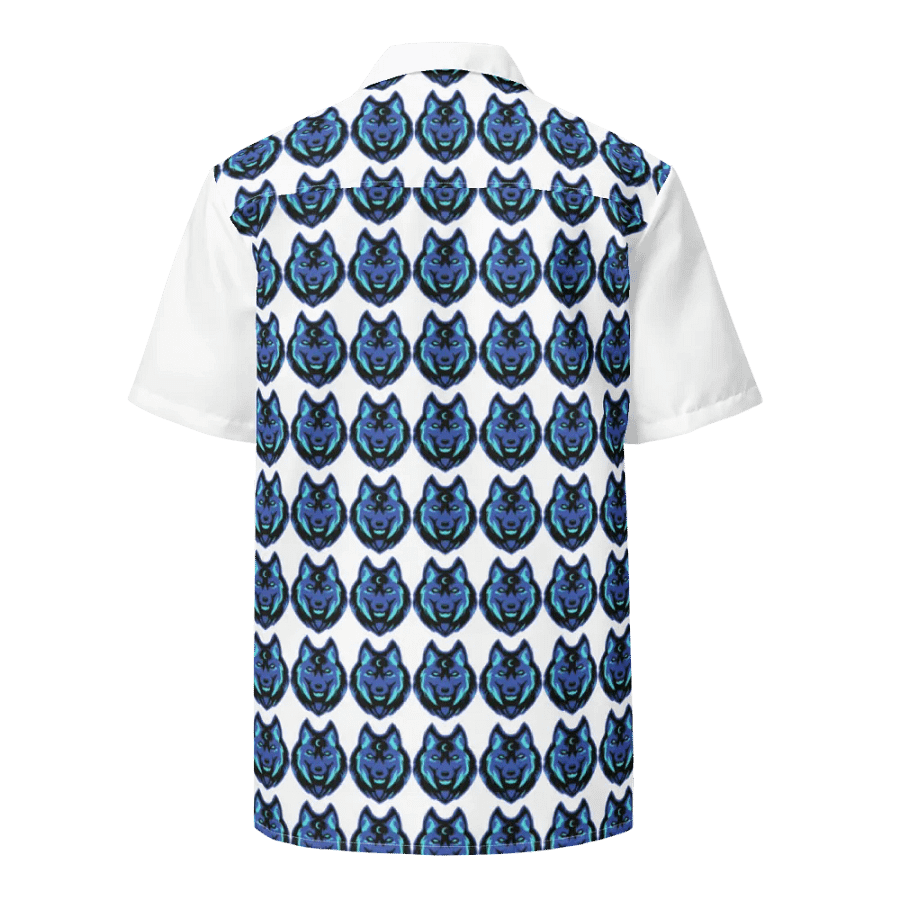 Lunar Wolf Hawaiian Shirt product image (8)