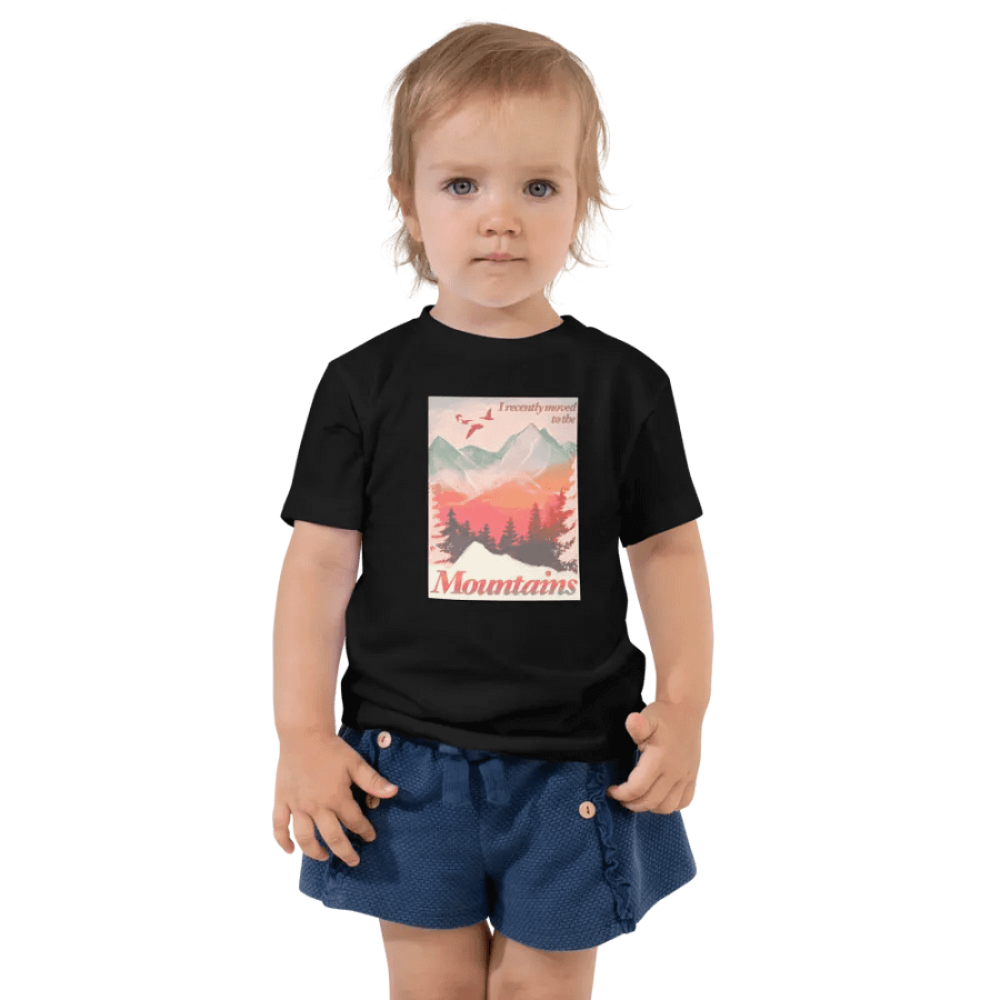 I Recently Moved To The Mountains Toddler Shirt product image (3)