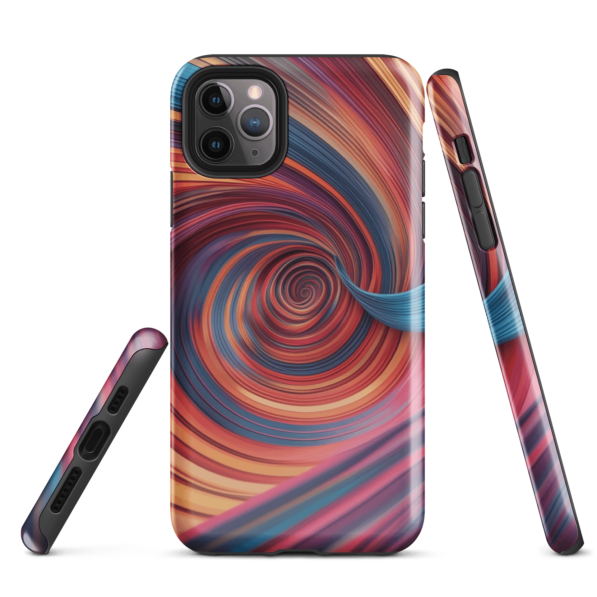 Spiral Swirl iPhone Tough Case product image (1)