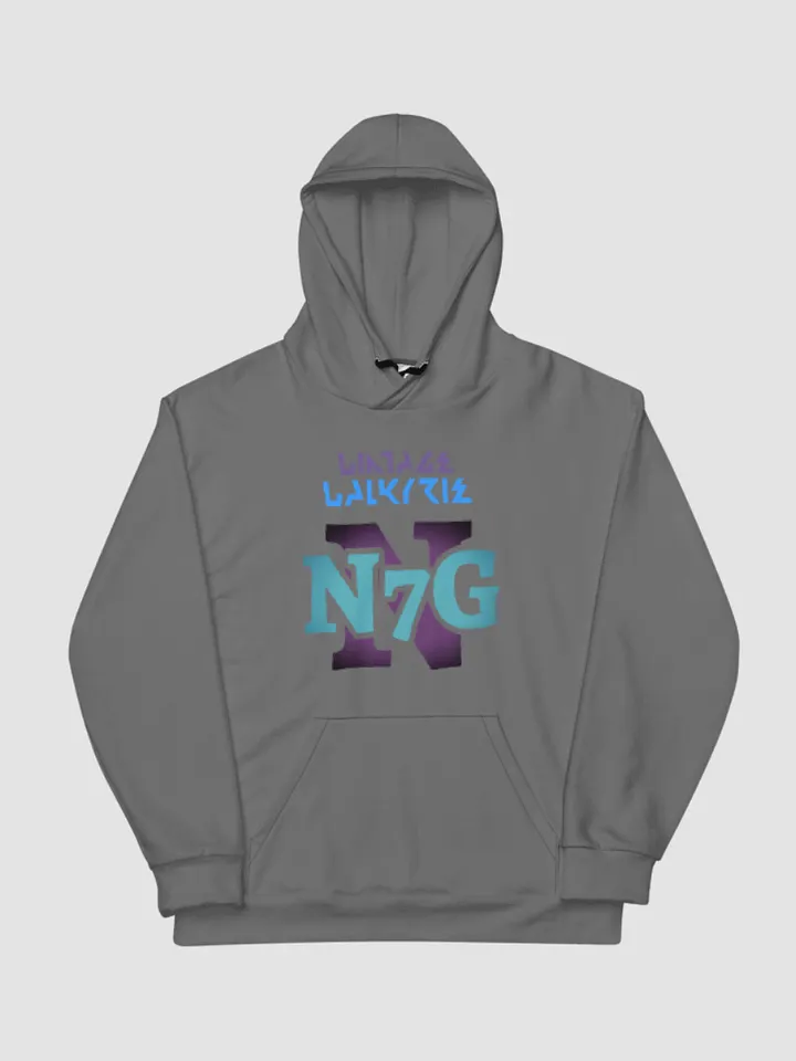 Vintage Valkyrie Hoodie - Grey | N7G product image (1)