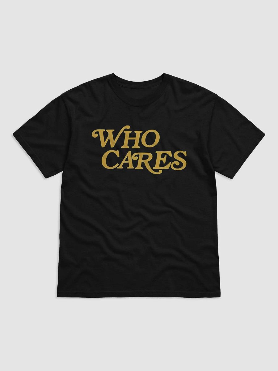 Tucker Kraft Who Cares Shirt product image (2)