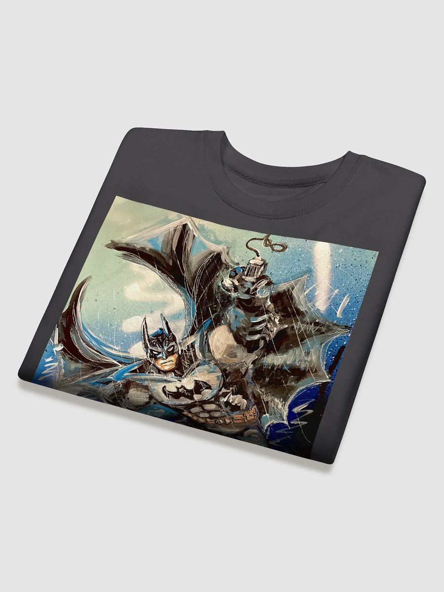Bat Guy Grappling in the Rain Premium Sweatshirt product image (43)