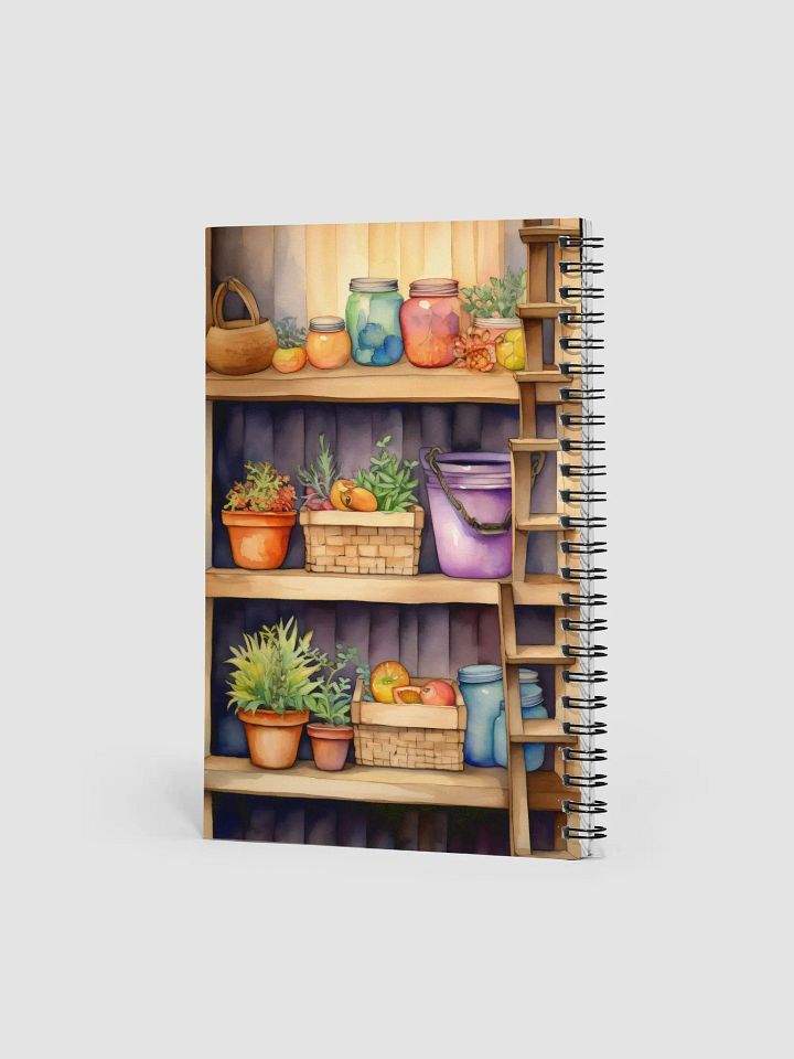 Wooden shelf Pantry Notebook product image (2)