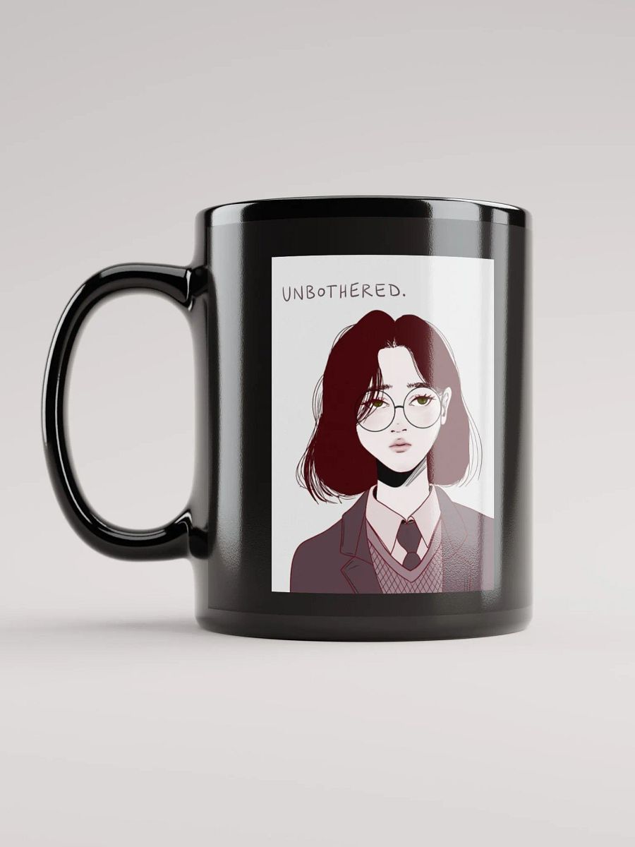 unbothered mug black product image (12)