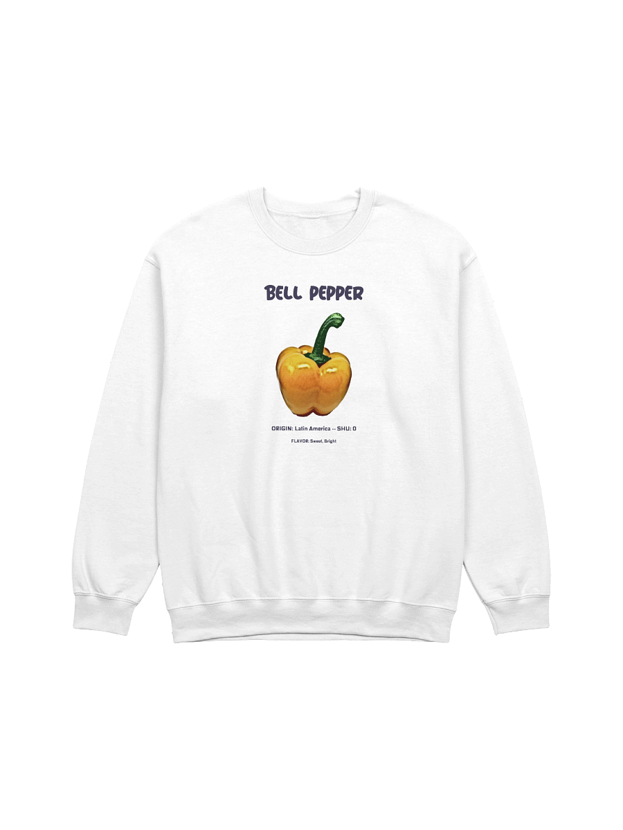 Vibrant Bell Pepper Crewneck Sweatshirt product image (1)