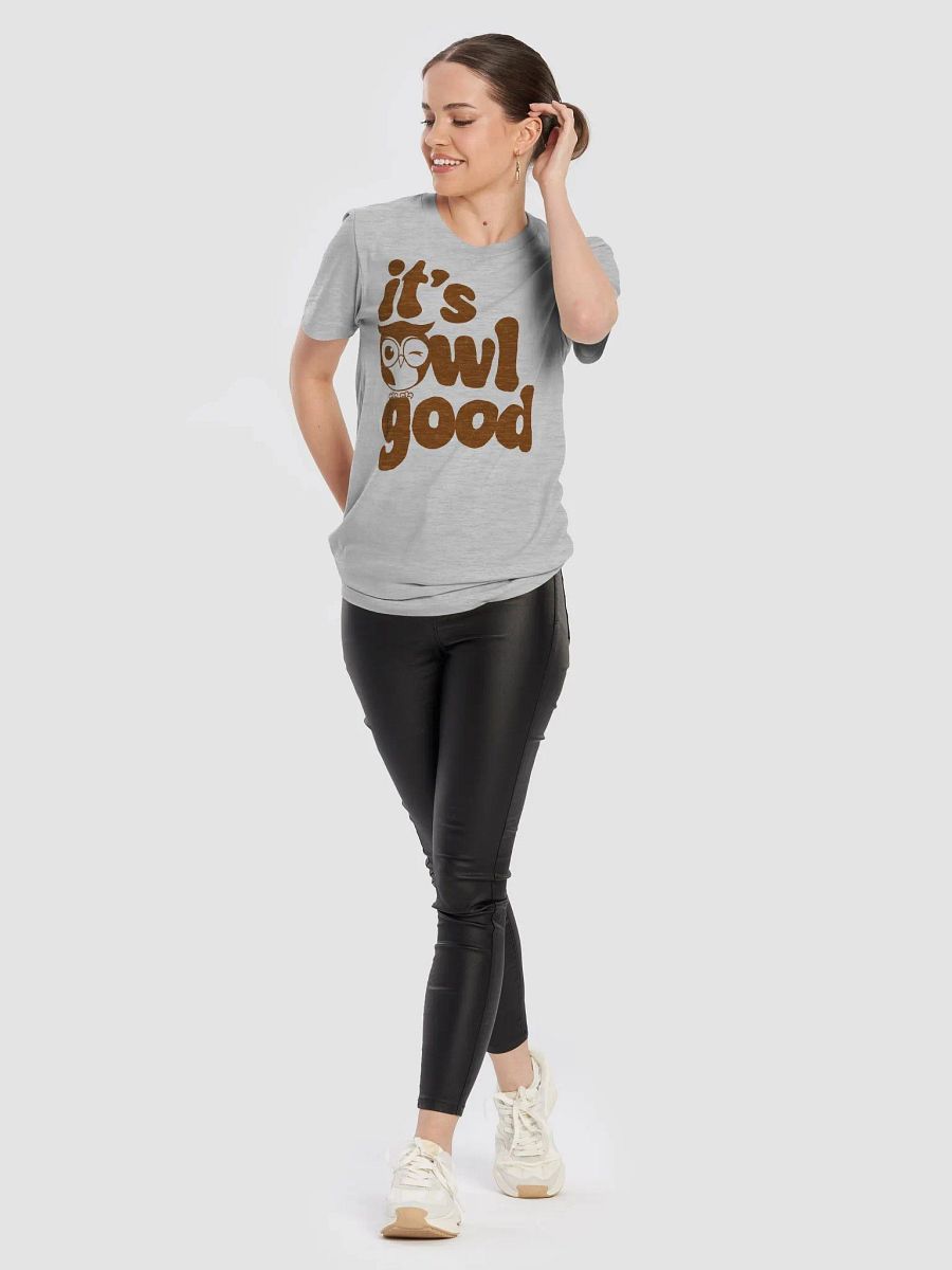 “it’s owl good” t-shirt product image (10)