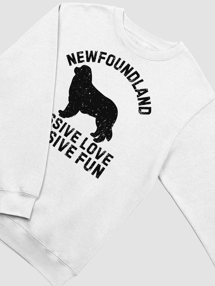 Newfoundland Dog Silhouette Sweatshirt – Classic Style product image (6)