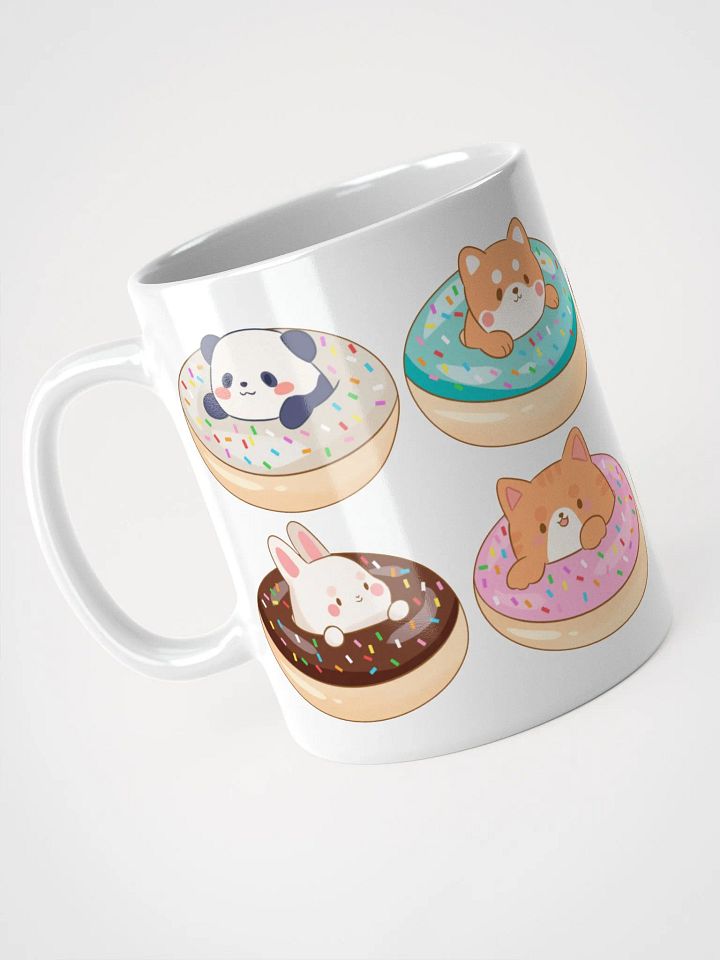 Kawaii Animal Donut Delight Mug product image (1)