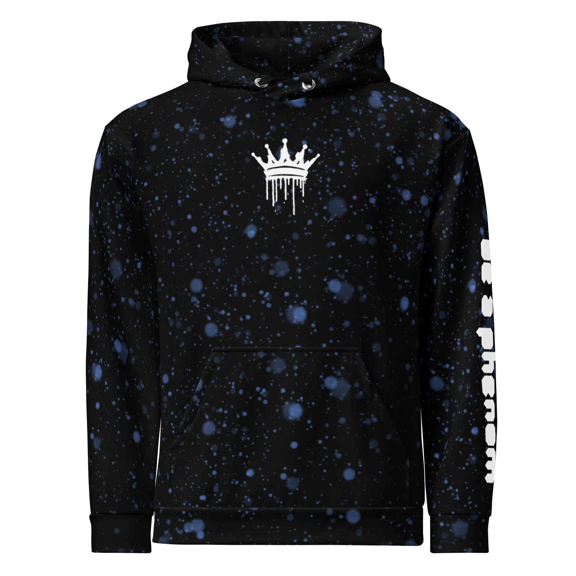 Phantom Blue Splatter hoodie product image (1)