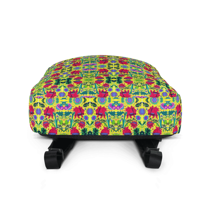 Abstract Poppy Flowers Back Pack product image (6)