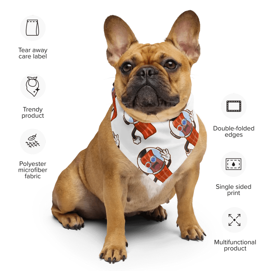 ISB Space Bacon Emoji Bandana product image (6)