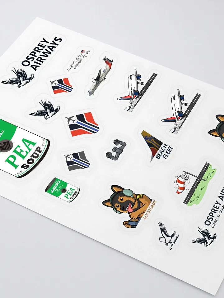 British Avgeek Sticker Pack product image (2)