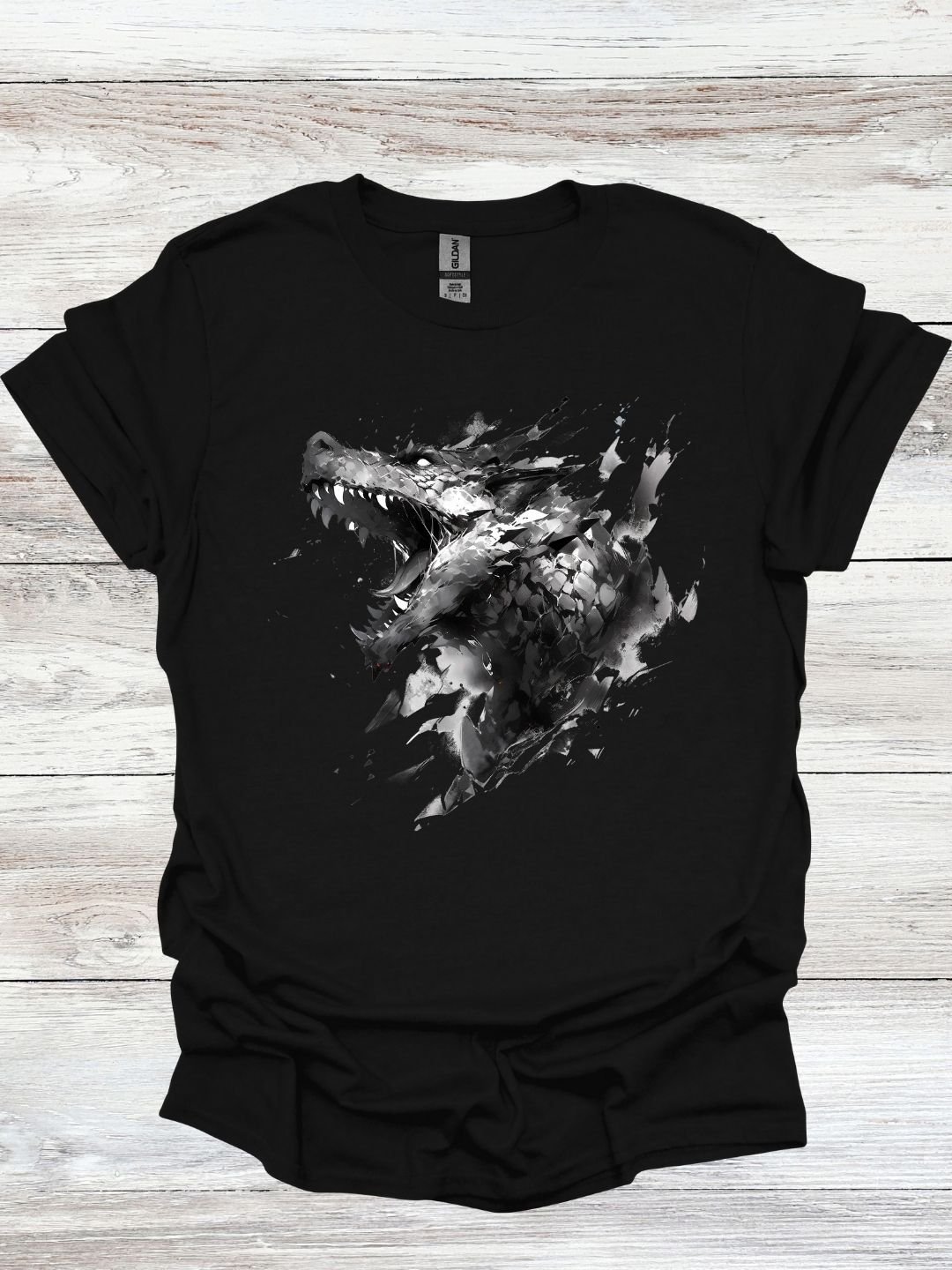 Dragon's Roar Sketch T-Shirt product image (1)