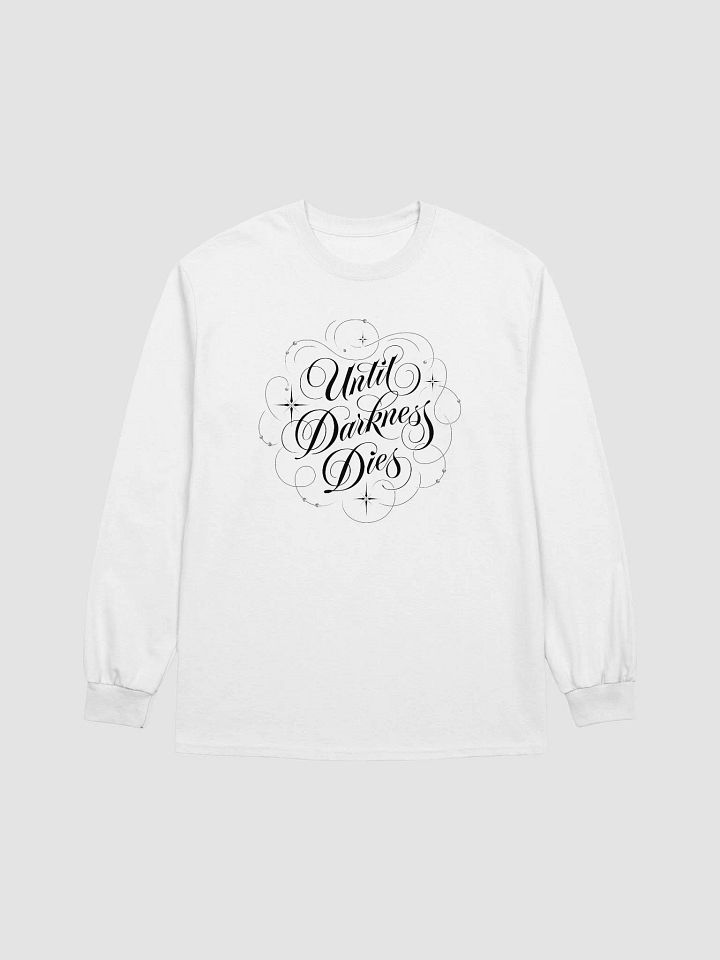 Until Darkness Dies (swirls design) Cotton Long Sleeve T-Shirt product image (25)