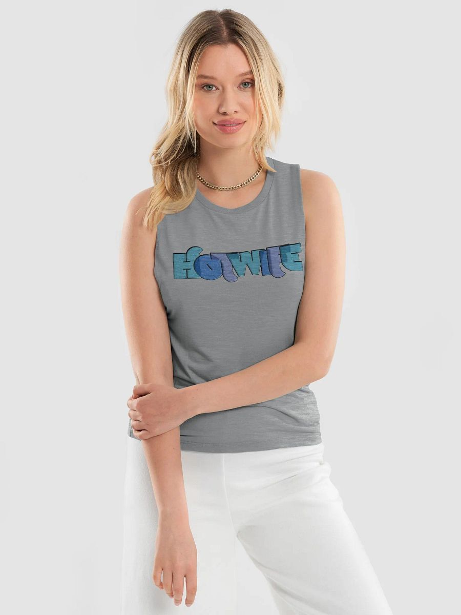 Hotwife Blues and Purples Flowy Tank product image (17)
