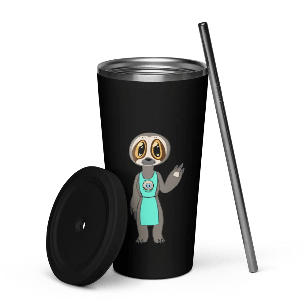 Insulated Tumbler with a Straw product image (5)