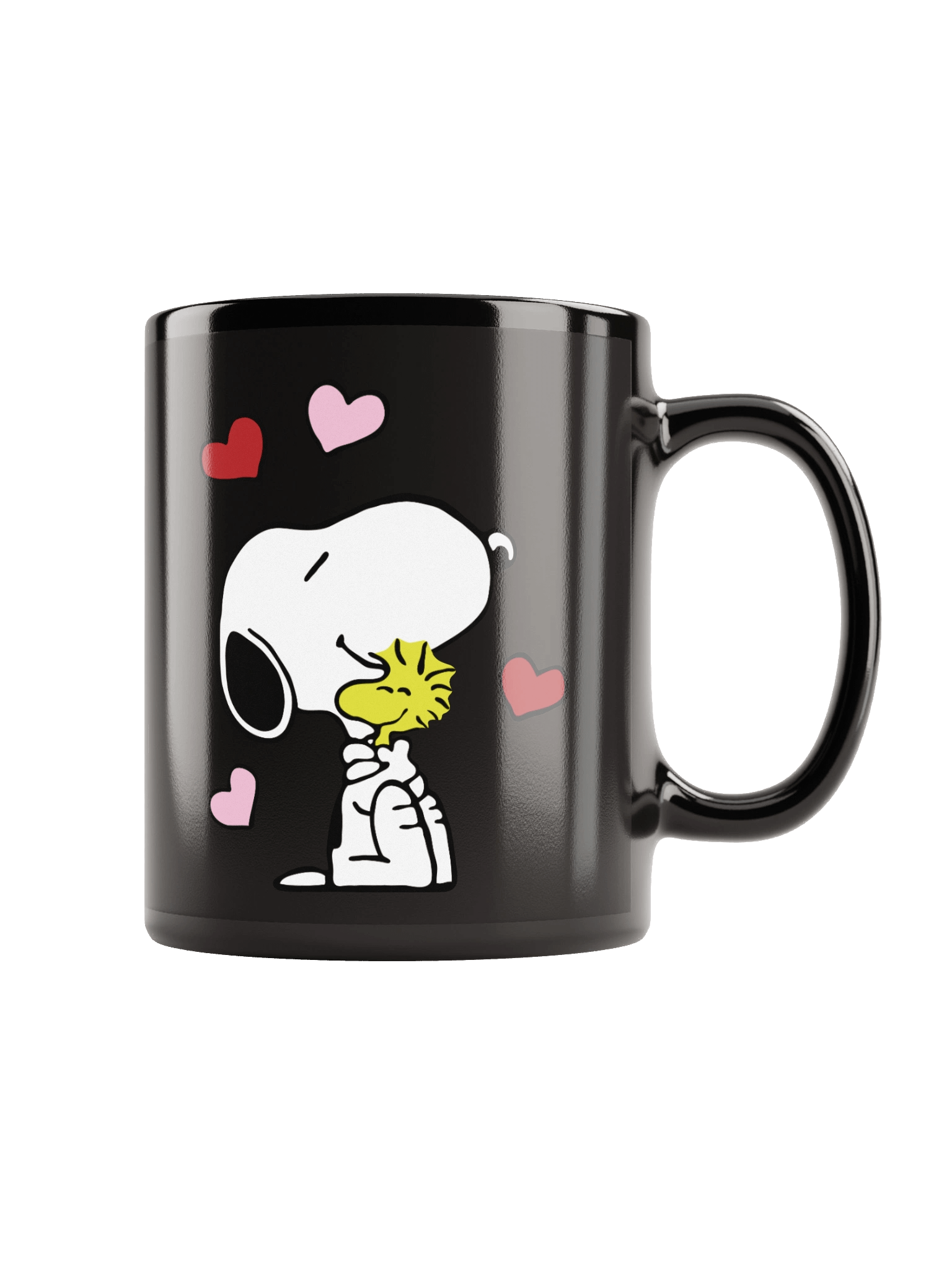 💖 Snoopy & Woodstock Hug Mug – Cozy Sips, Classic Love product image (2)