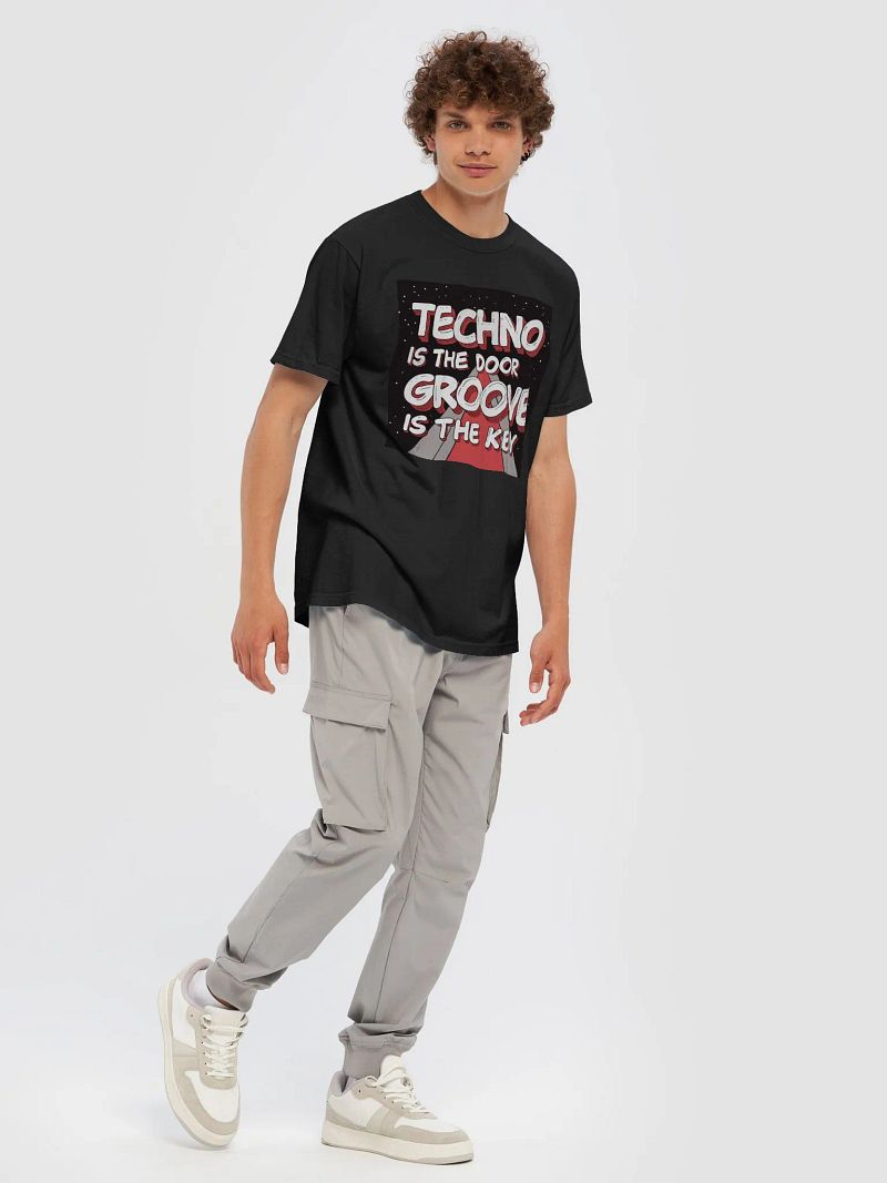 Techno Groove Doorway Men's Tee