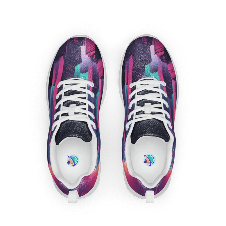 Vaporwave New York City All Over Print Athletic Shoes product image (12)