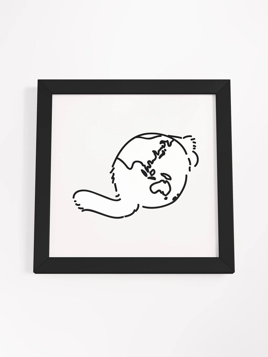 Planet Manul Asia & Oceania - Framed Print product image (10)