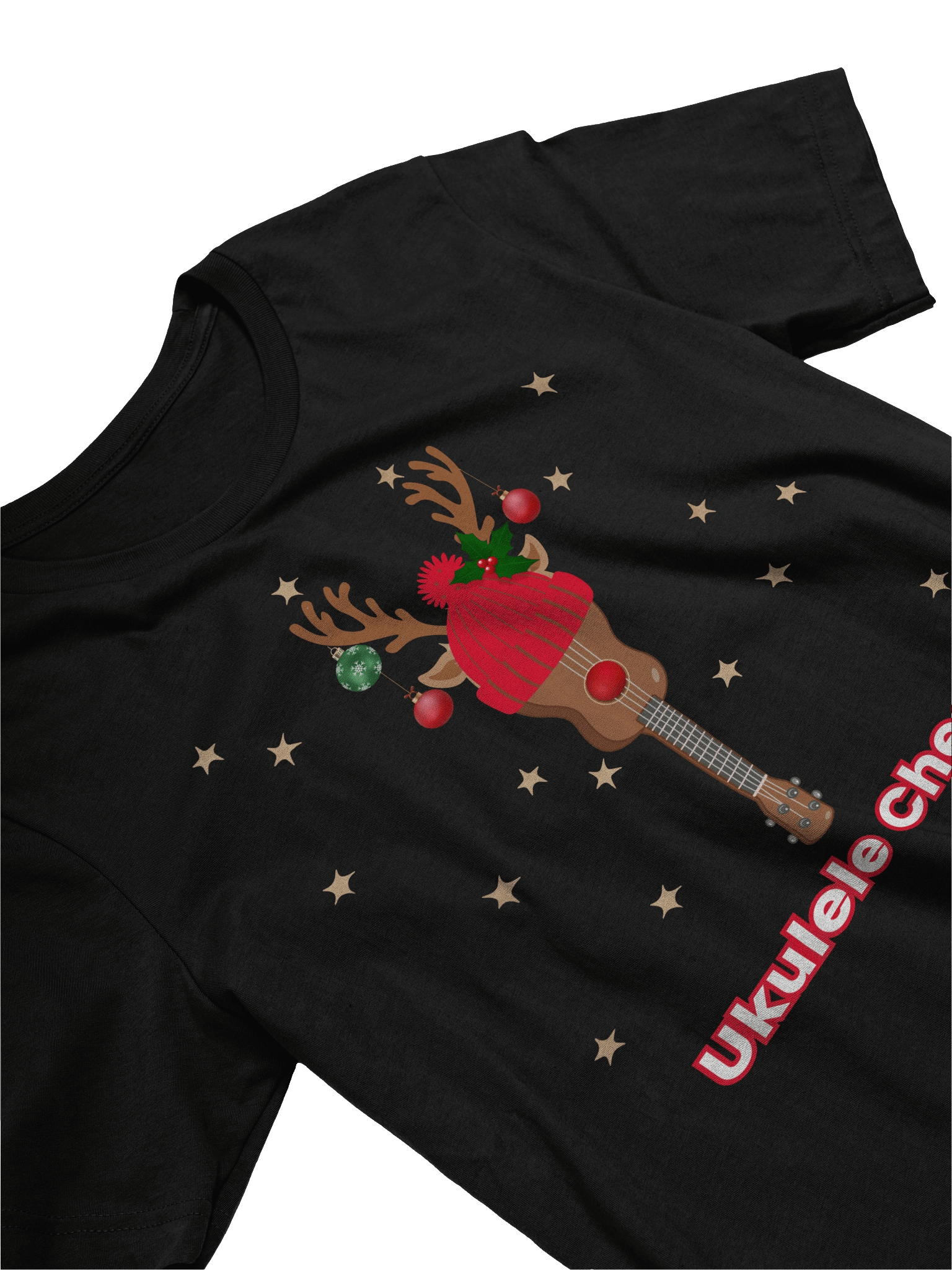 Festive Ukulele Cheer T-Shirt product image (3)