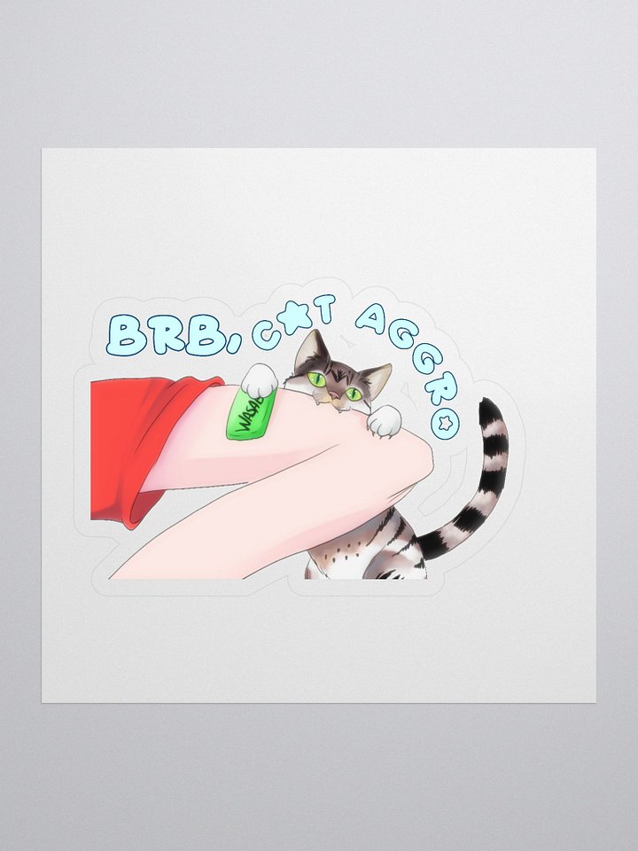Mei Aggro Cut Stickers product image (1)