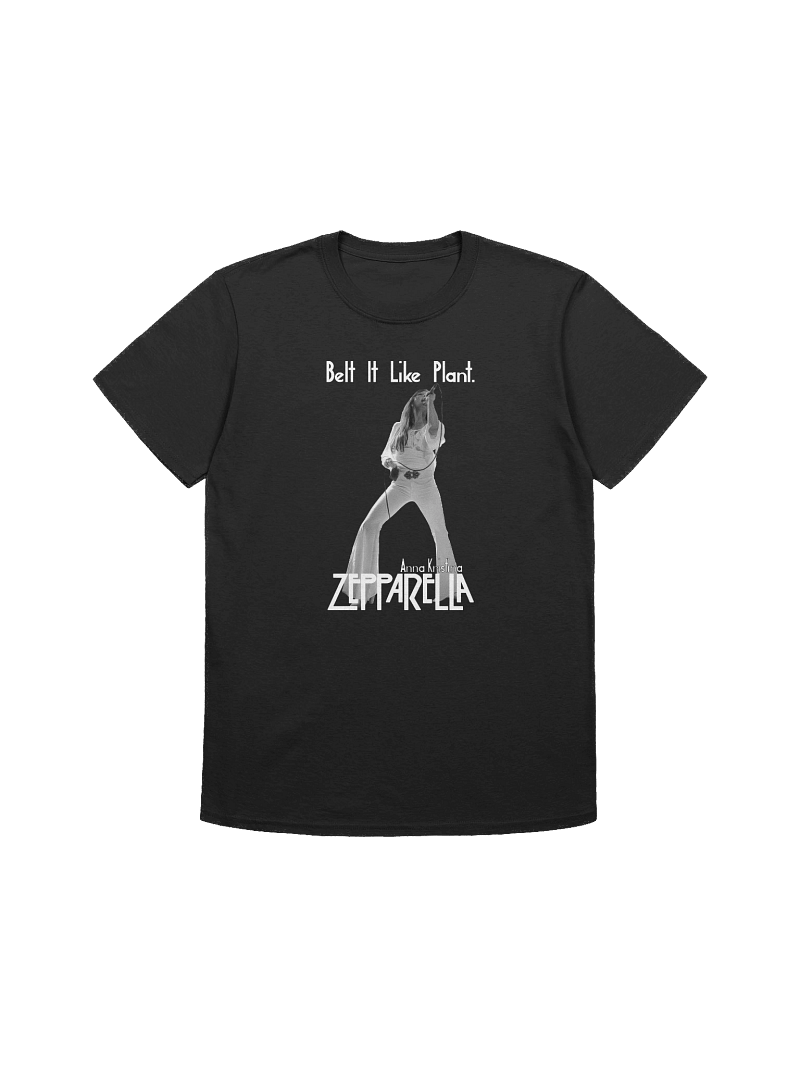 Belt It Like Plant - Anna Kristina Tee - Black and White Design