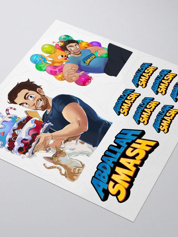 Birthday Bash 2025 Sticker Sheet (Limited Edition) product image (2)