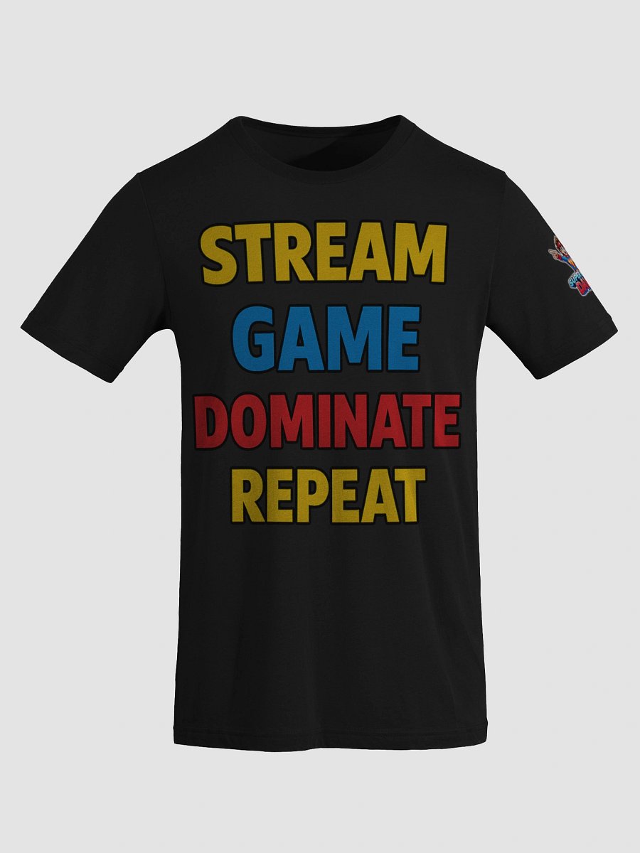 Stream. Game. Dominate. Repeat. 🔥 Ultimate Gamer Shirt product image (86)
