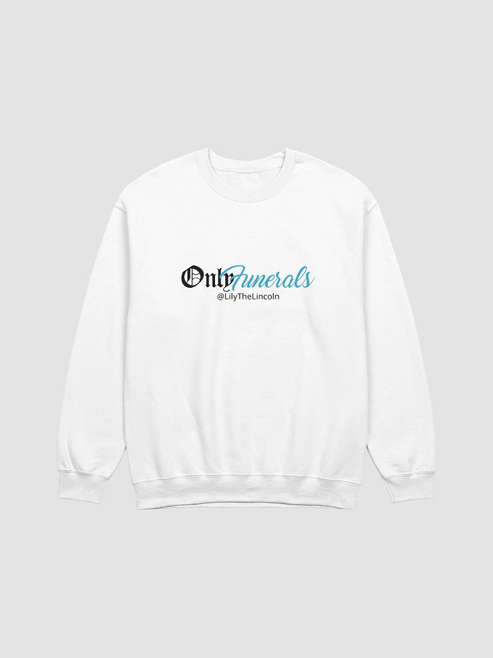 OnlyFunerals Crewneck (white) product image (1)