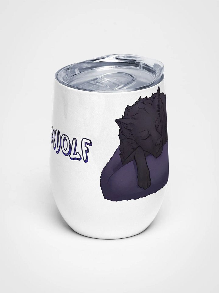"The Slumbering Wolf" Light Tumbler product image (1)